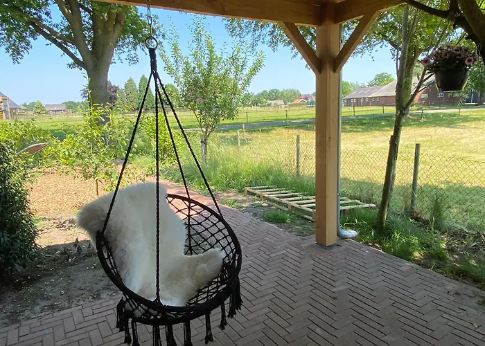 Ferienhaus Luxe Lodge Met Hottub Op Het Platteland *