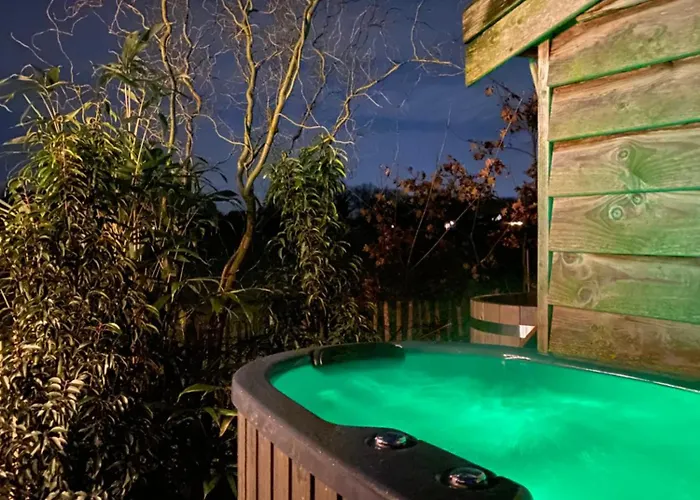 Luxe Lodge Met Hottub Op Het Platteland 펜션 Dinxperlo